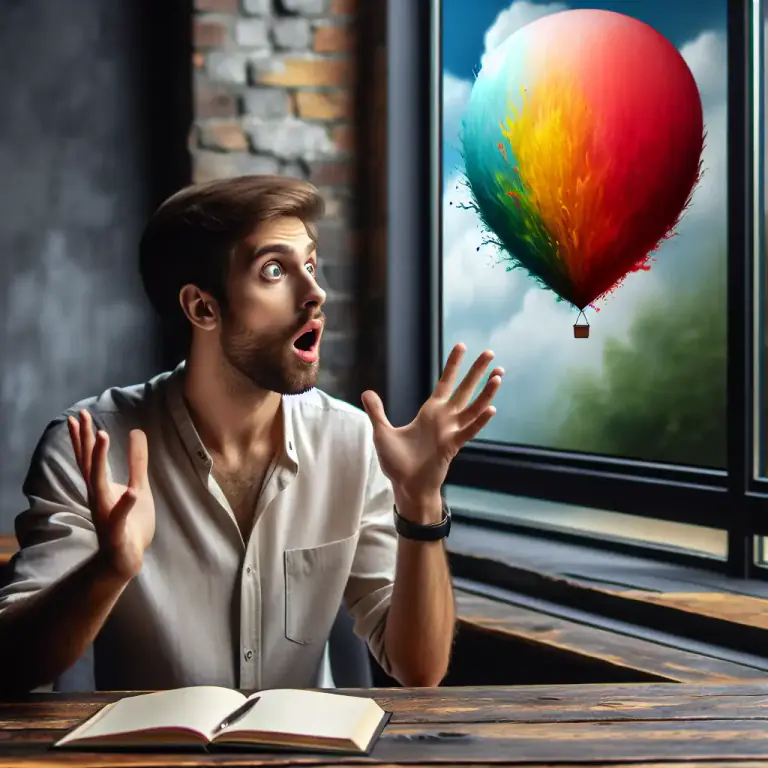 Visual representation of "well" - Used to express surprise, emotion, or to pause while thinking.