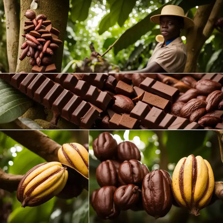 Visual representation of "cacao" - The seeds of the cacao tree, used to produce cocoa and chocolate