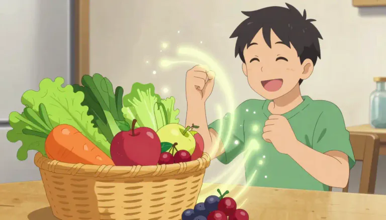 Visual representation of "nutritious" - providing the body with the substances it needs to be healthy