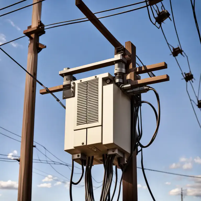 Visual representation of "transform" - To change the voltage of electric energy, from higher to lower or lower to higher.