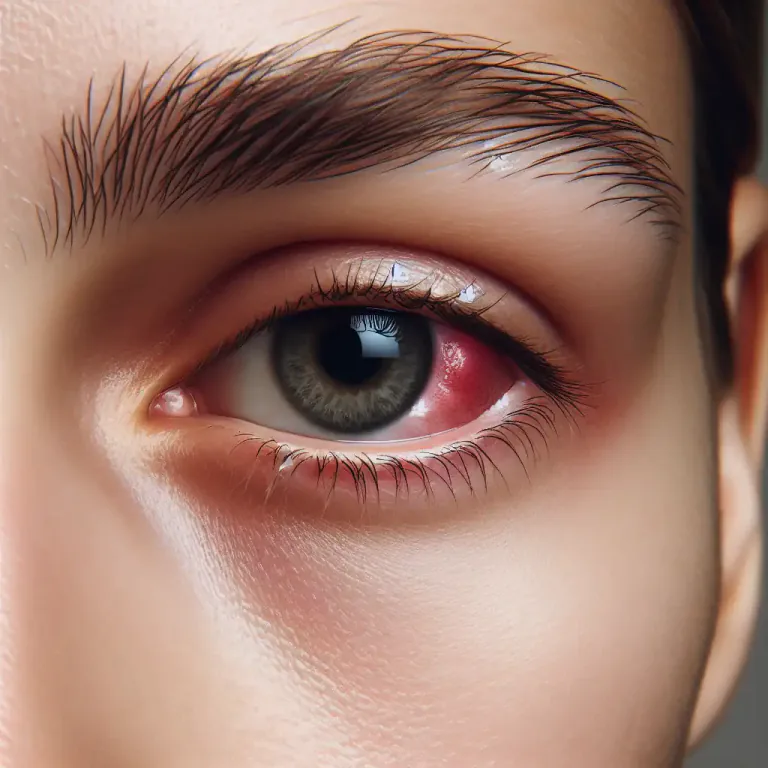 Visual representation of "sty" - An infection in the eye