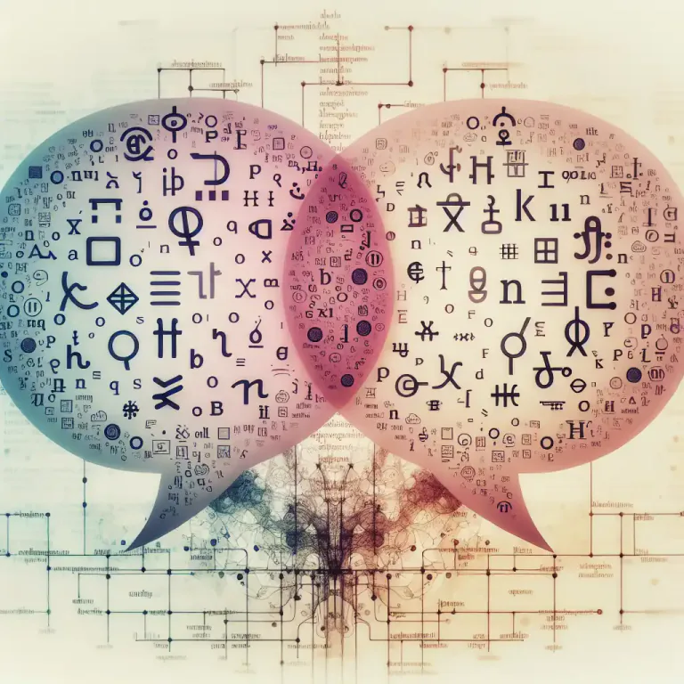 Visual representation of "syncretism" - The merging of different inflectional varieties of a word during the development of a language