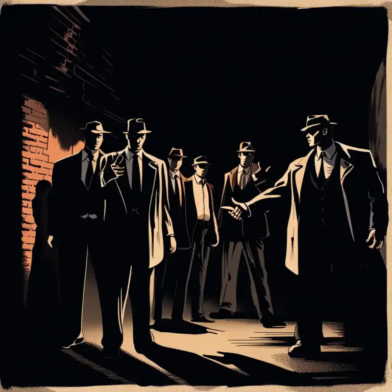 Visual representation of "whack" - To murder someone, especially by organized crime