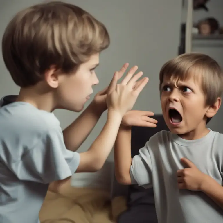 Visual representation of "give somebody/get a thick ear" - To slap or hit someone on the side of their head.