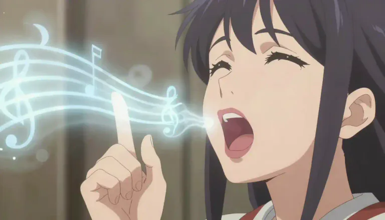 Visual representation of "vocal" - related to the human voice