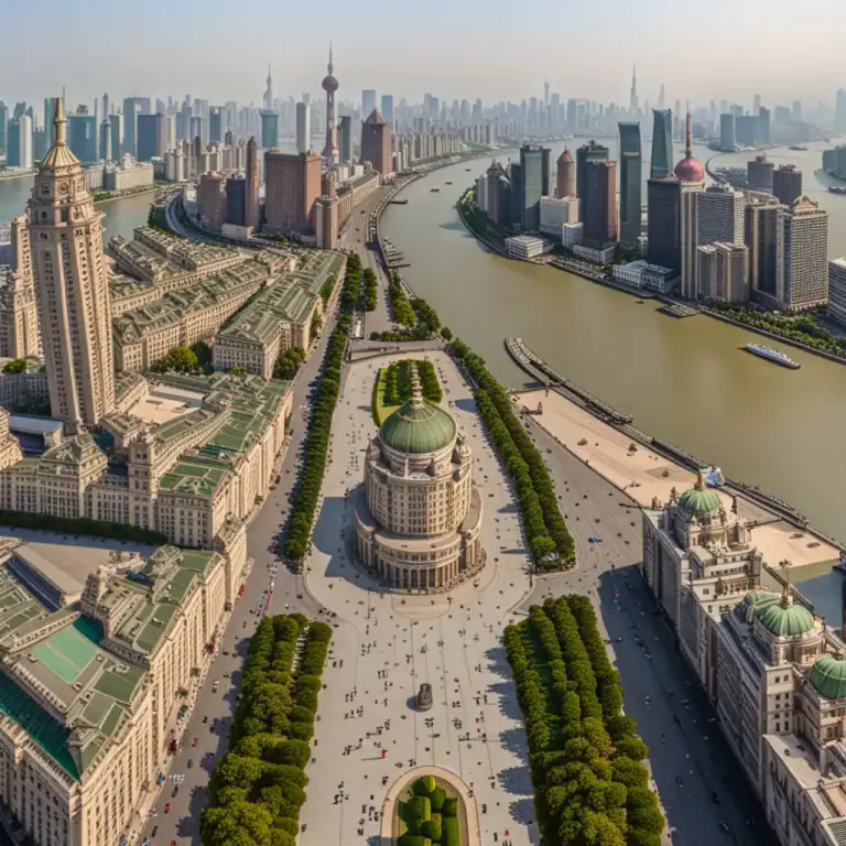 Visual representation of "bund" - A embankment or causeway