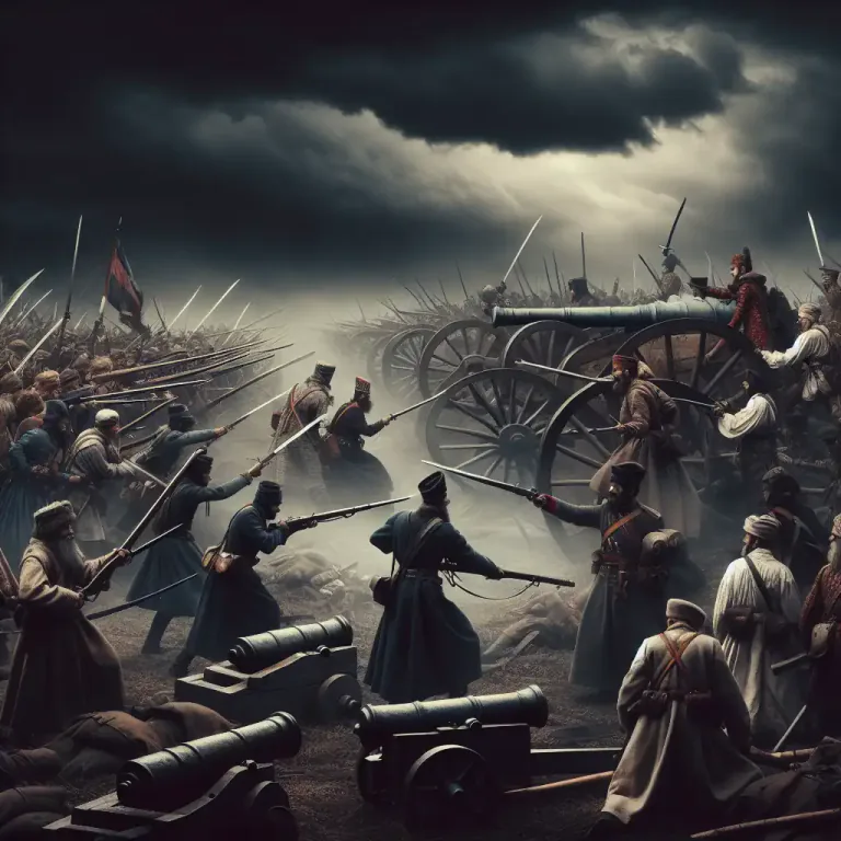 Visual representation of "bloodletting" - The violent killing of many people