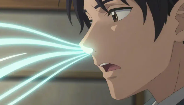 Visual representation of "nasalize" - To make a sound come more from your nose than your mouth.