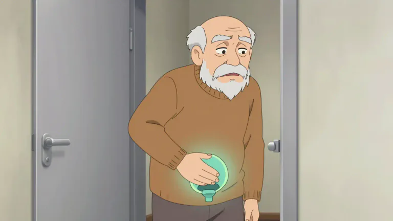 Visual representation of "continence" - The ability to hold in different body fluids in the bladder until a right place is found for elimination.