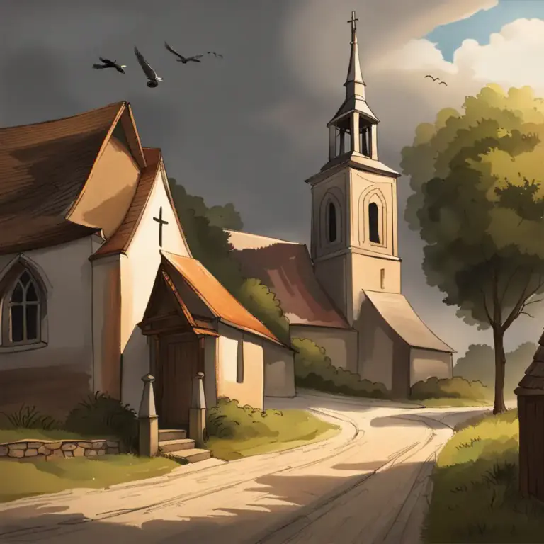 Visual representation of "angelus" - The church bell signaling the time to say the Angelus prayer.
