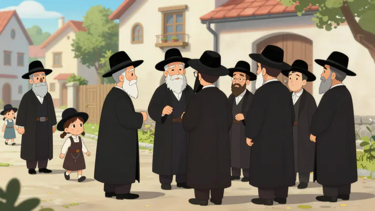 Visual representation of "hasidic" - Relating to the Hasidim, a Jewish religious group known for their piety and community-focused lifestyle.