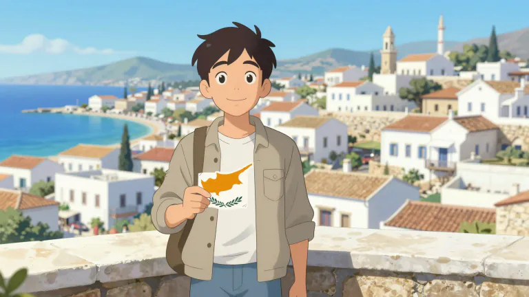 Visual representation of "cypriot" - A person from Cyprus or of Cypriot descent.