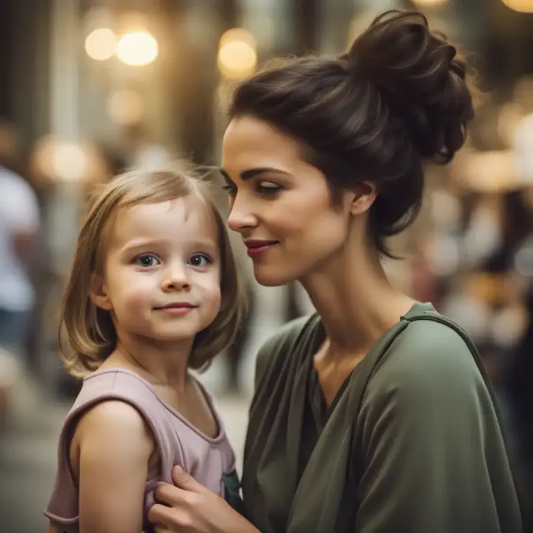 Visual representation of "aunt" - A woman who is remembered fondly for being kind and caring, like a real aunt, but does not have to be related