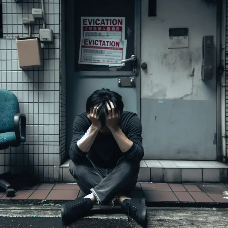 Visual representation of "woebegone" - Very sad, miserable, or gloomy.