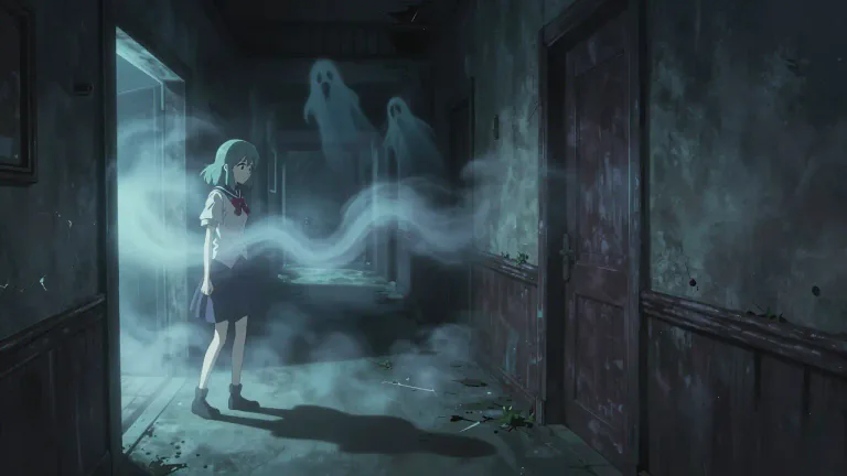 Visual representation of "eerie" - Something that is strange, weird and frightening, often in a
supernatural way.