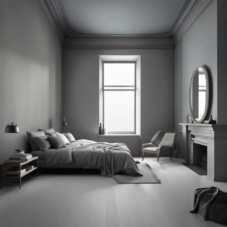 Visual representation of "monotone" - Having only one color or tone.