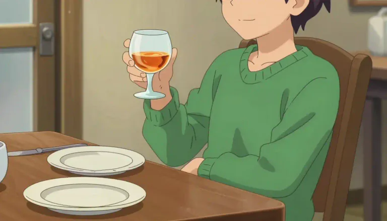 Visual representation of "digestif" - A type of alcoholic drink, typically served after a meal to aid digestion.