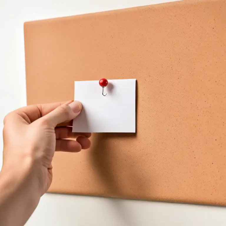 Visual representation of "pin" - To attach or hold in place with a pin