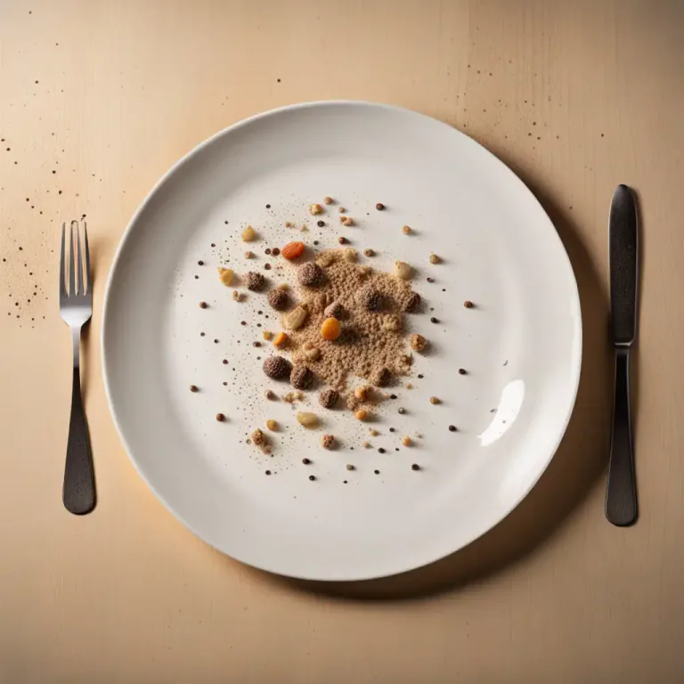Visual representation of "crumb" - The tiny amount that is left of something.
