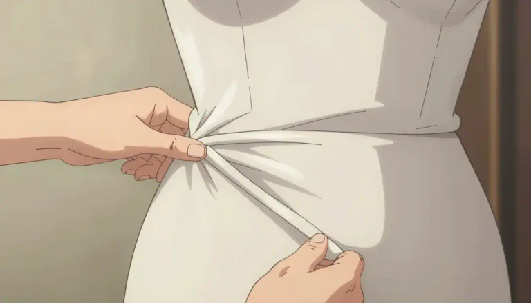 Visual representation of "spandex" - A synthetic fiber known for its exceptional elasticity, commonly used to make clothing fit snugly.