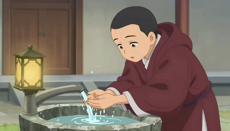 Visual representation of "ablution" - The act of washing oneself, often for ritual purification in a religious context.