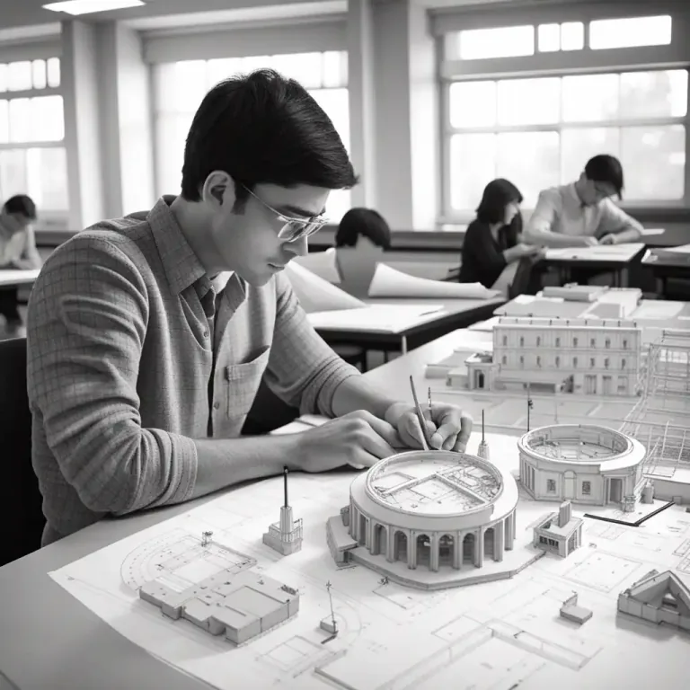 Visual representation of "college" - A part of a university where you can study a particular subject.