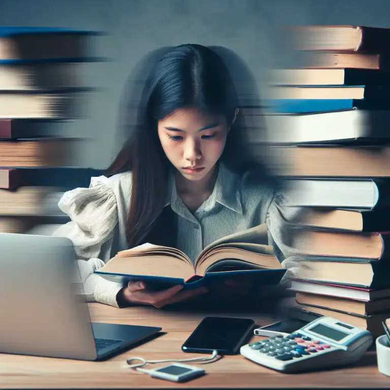 Visual representation of "focus" - To concentrate on something and pay particular attention to it.