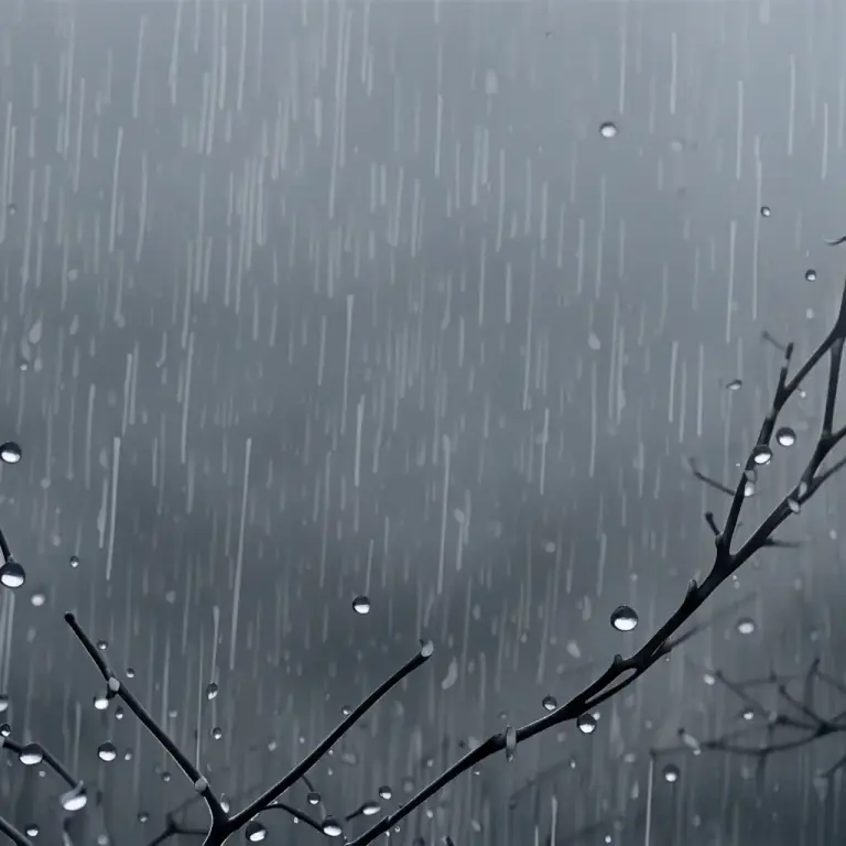 Visual representation of "sprinkle" - To lightly rain