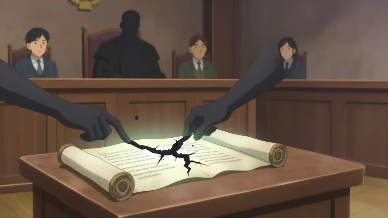 Visual representation of "breach" - An act of breaking or failing to observe a law, agreement, or code of conduct.