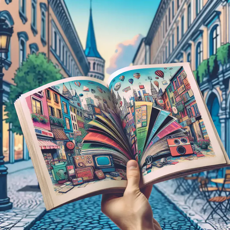 Visual representation of "broadsheet" - A piece of paper that is printed on both sides and used for ads
