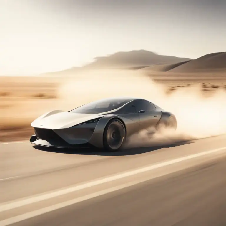 Visual representation of "run" - drive fast