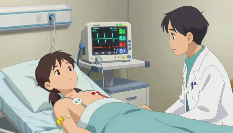 Visual representation of "electrocardiography" - A method of recording the electrical activity of the heart to assess its condition.