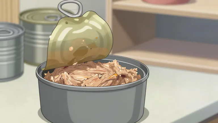 Visual representation of "tuna" - A canned meat made from tuna fish.
