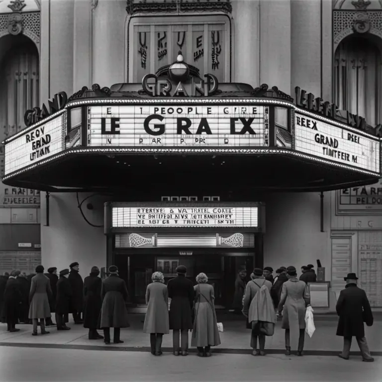 Visual representation of "rex" - A theater in Paris famous for its large screen