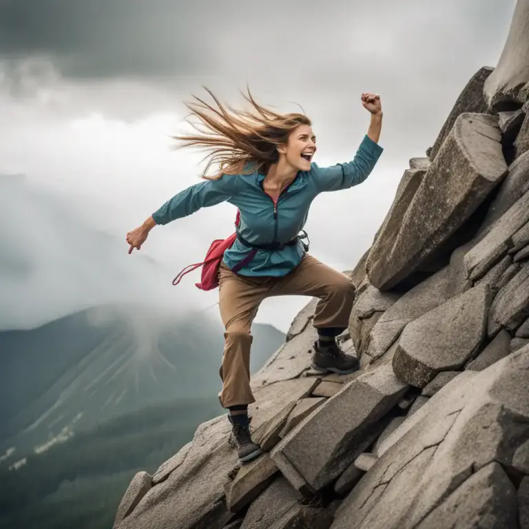 Visual representation of "triumph" - To win or gain victory