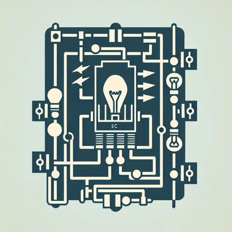 Visual representation of "resister" - A device in an electrical circuit used to control the flow of electricity
