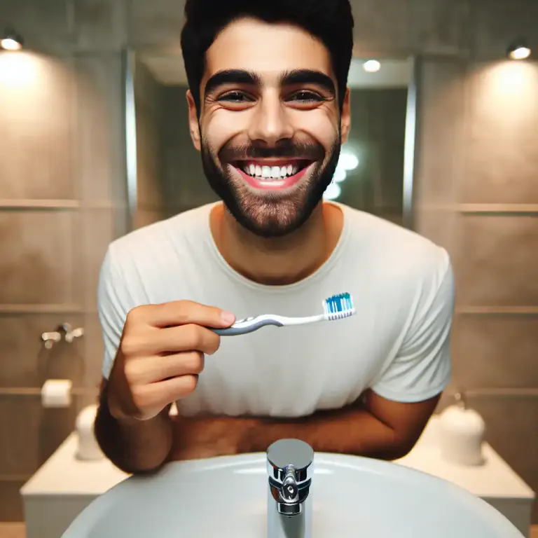 Visual representation of "whiten" - To clean and make something white or bright
