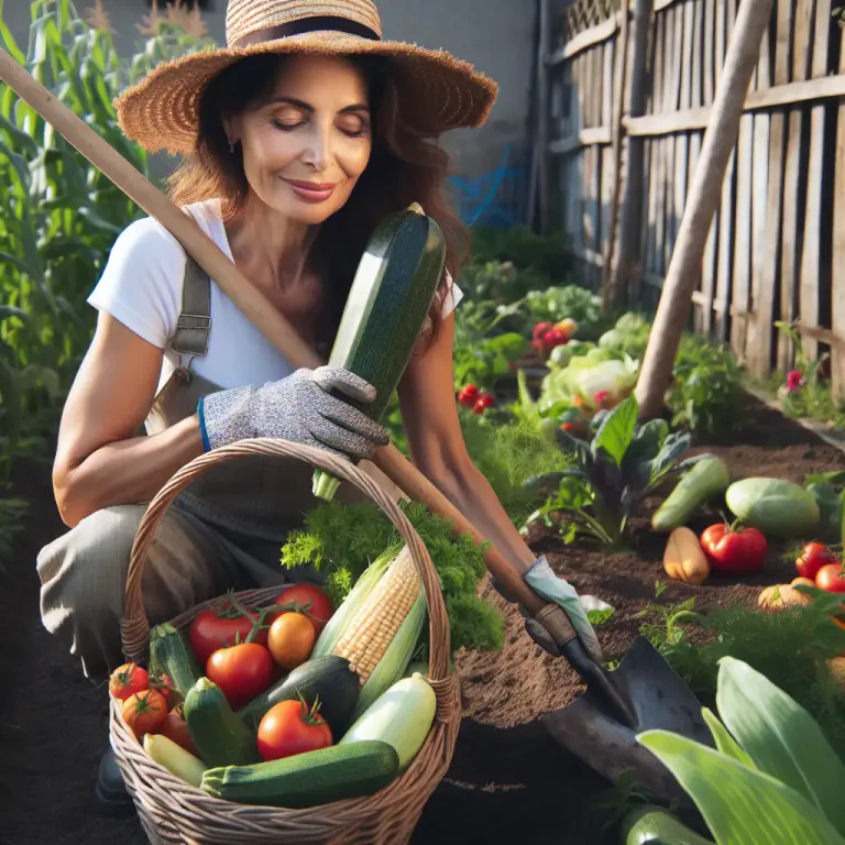 Visual representation of "allotment" - A small portion of land rented for growing crops or plants