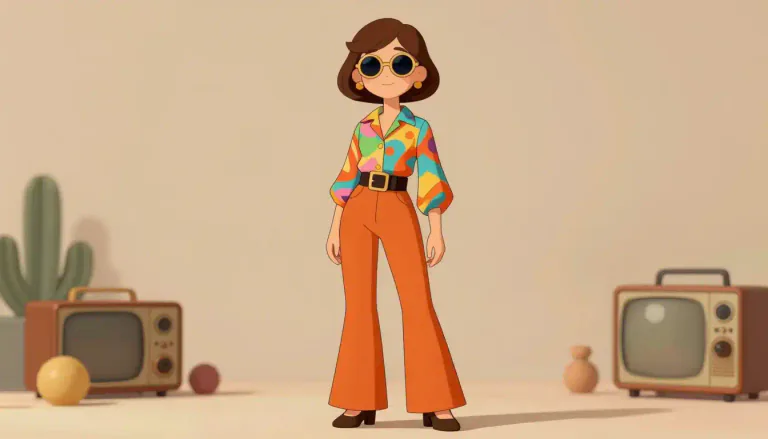 Visual representation of "retro" - A style or fashion from the recent past