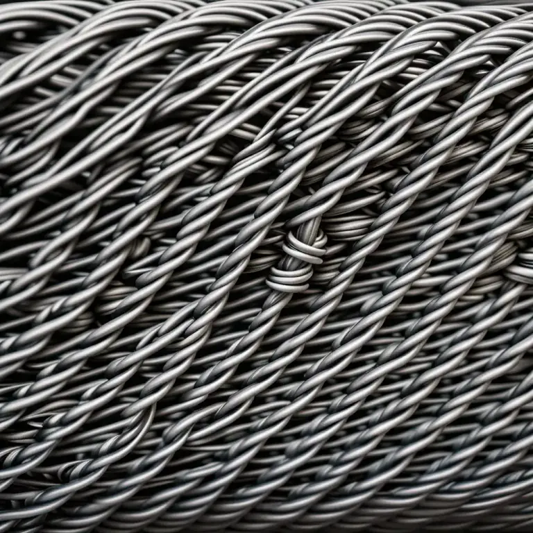 Visual representation of "wiry" - Made of wire; similar to wire in appearance or texture.