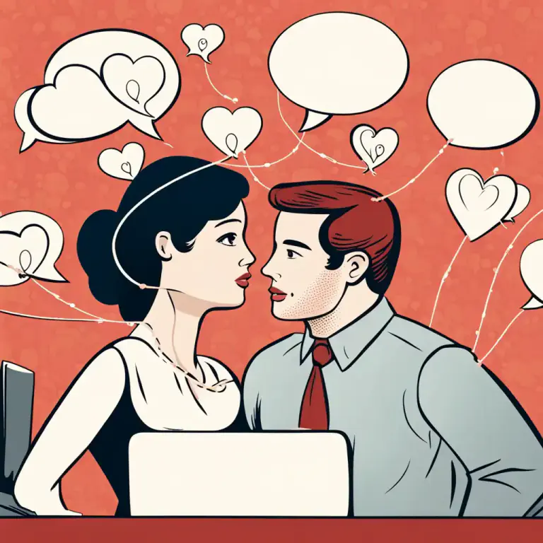 Visual representation of "get your claws into somebody" - To show a strong interest in someone romantically, often with the intention to control them