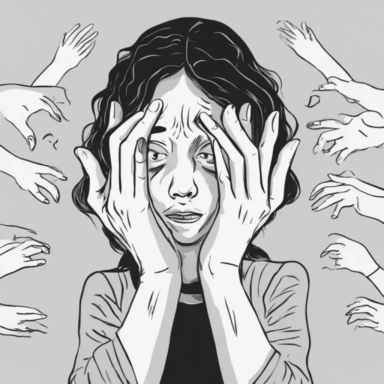 Visual representation of "in the grip of something" - Being strongly affected by something or unable to escape from it