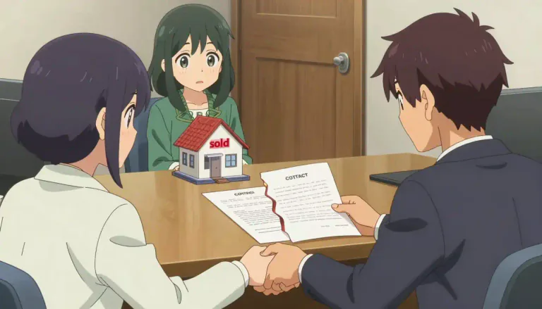 Visual representation of "rescission" - The action of canceling or ending a contract, agreement, or decision