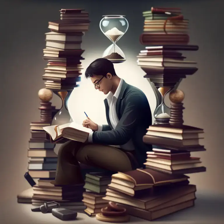 Visual representation of "study" - The act of learning and spending time to discover information