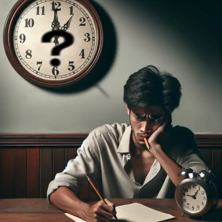 Visual representation of "persistent" - A persistent feeling or idea continues to exist in one's mind for a long period of time.