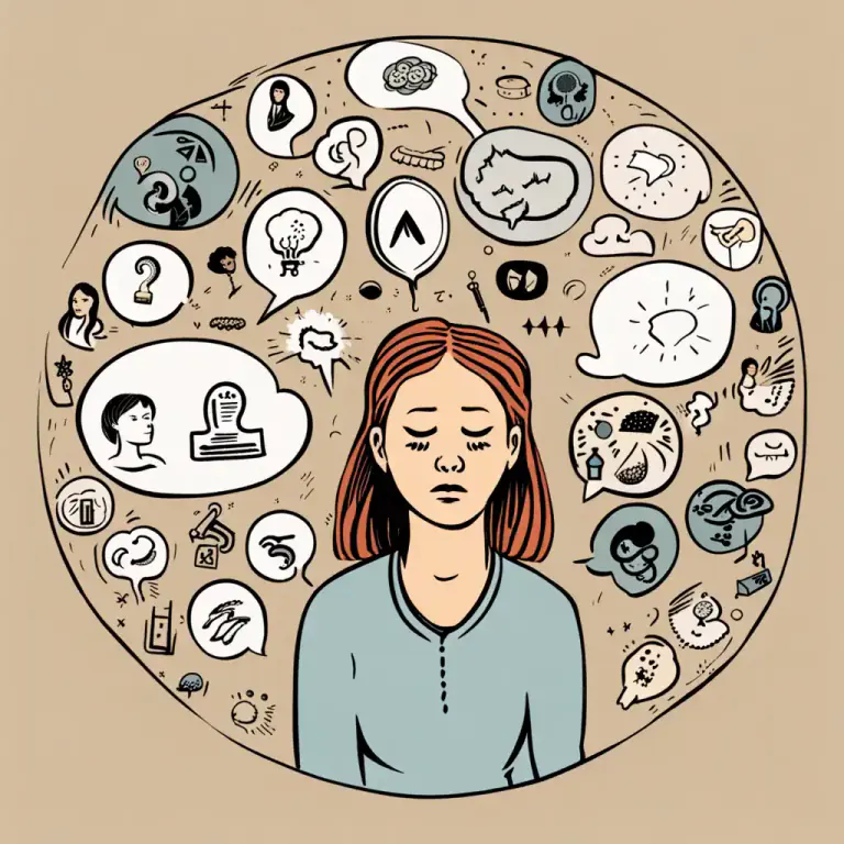 Visual representation of "unconscious" - Relating to thoughts, feelings, and desires that exist but you are not aware of them.