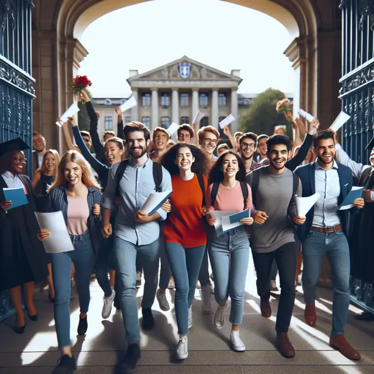 Visual representation of "matriculate" - To enroll or admit a student into a group or body, especially formally