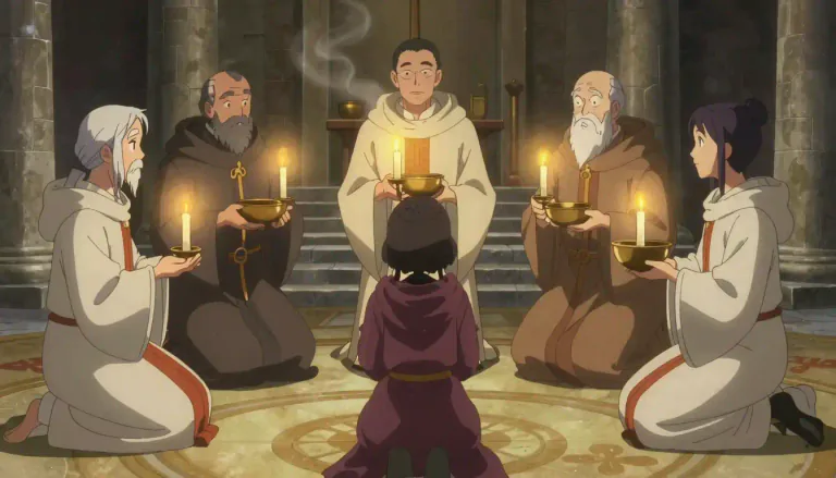 Visual representation of "rite" - A religious or other ceremonial act