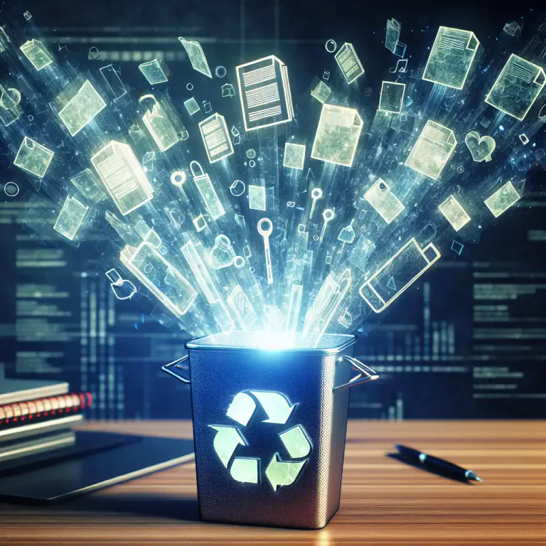 Visual representation of "empty" - To remove all the data from a specific location.