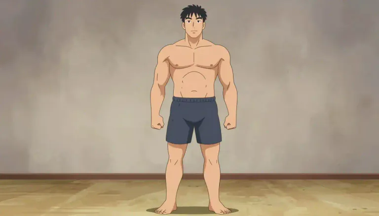 Visual representation of "muscular" - Relates to muscles, or has a lot of muscles
